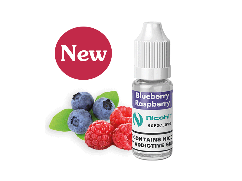 Nicohit 10ml - Blueberry Raspberry