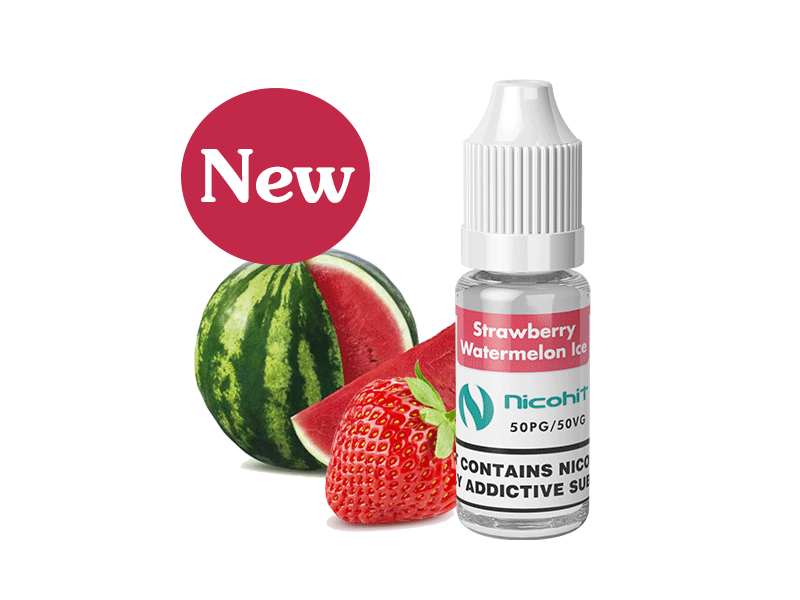 Nicohit 10ml - Strawberry Watermelon Ice
