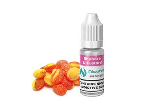 Nicohit 10ml - Rhubarb & Custard